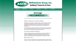 Desktop Screenshot of adsgroup.net